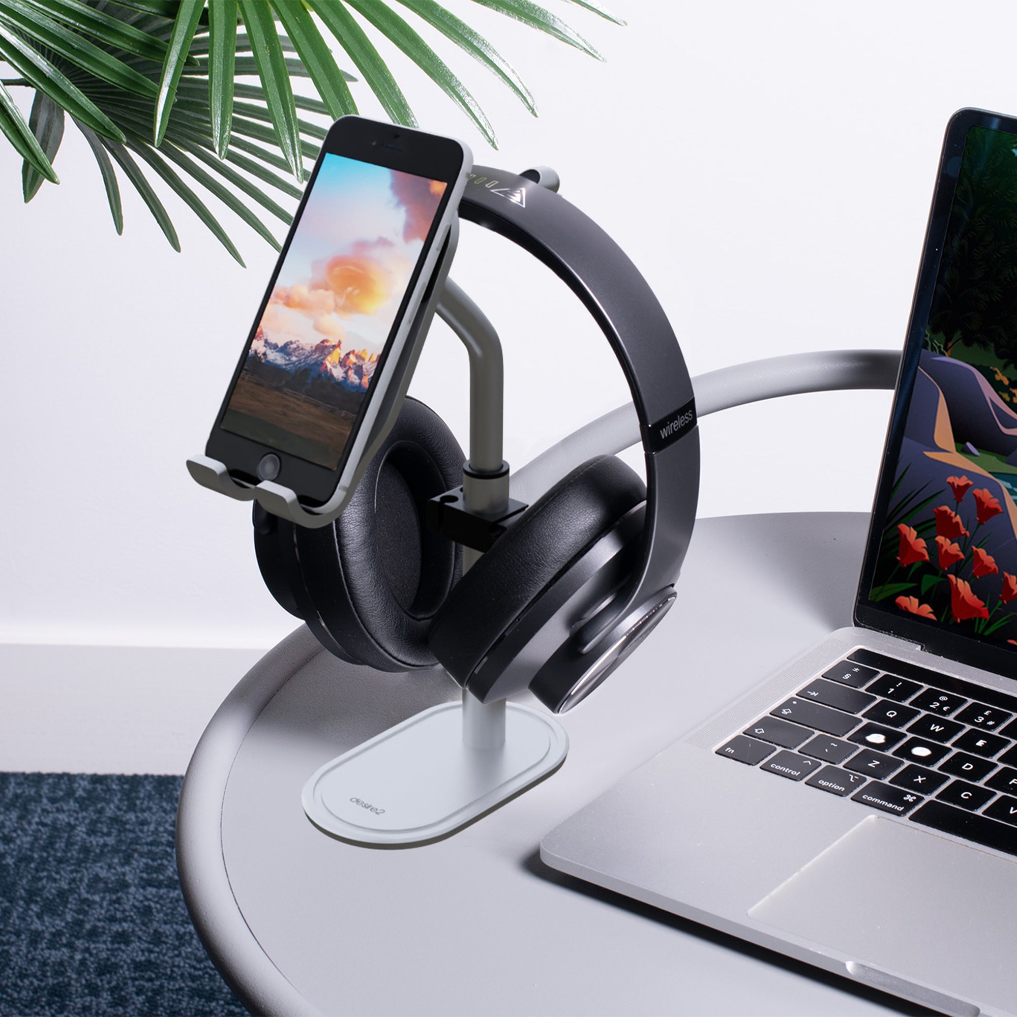 Headrest Pro Headphone And Phone Stand