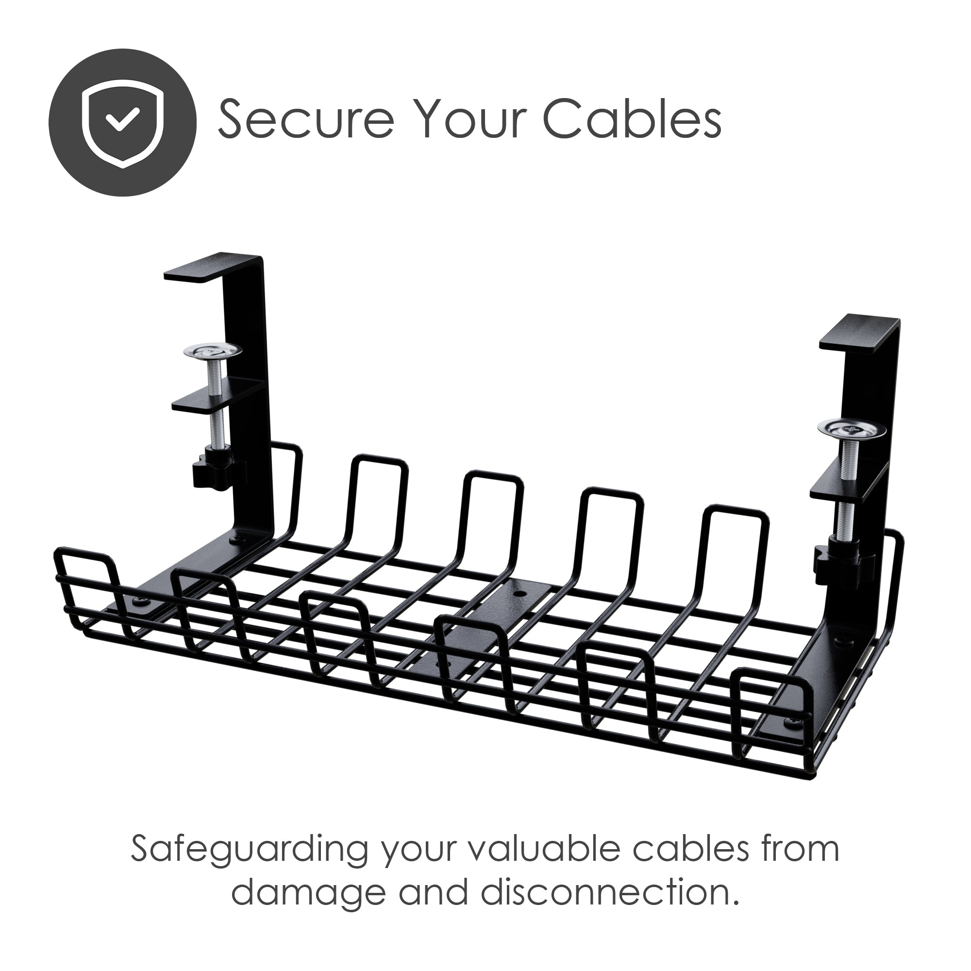 Deskmate Under Desk Power Strip Organiser