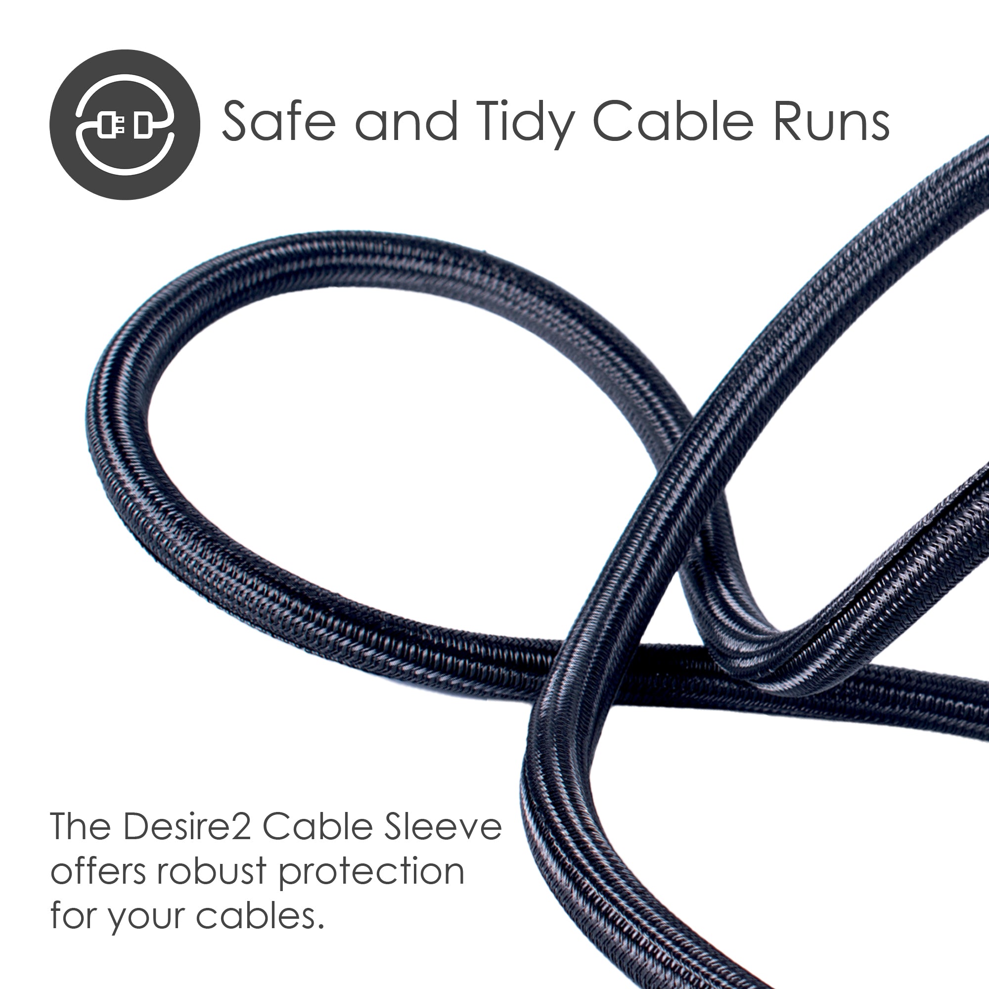 Deskmate Cable Sleeve 4m