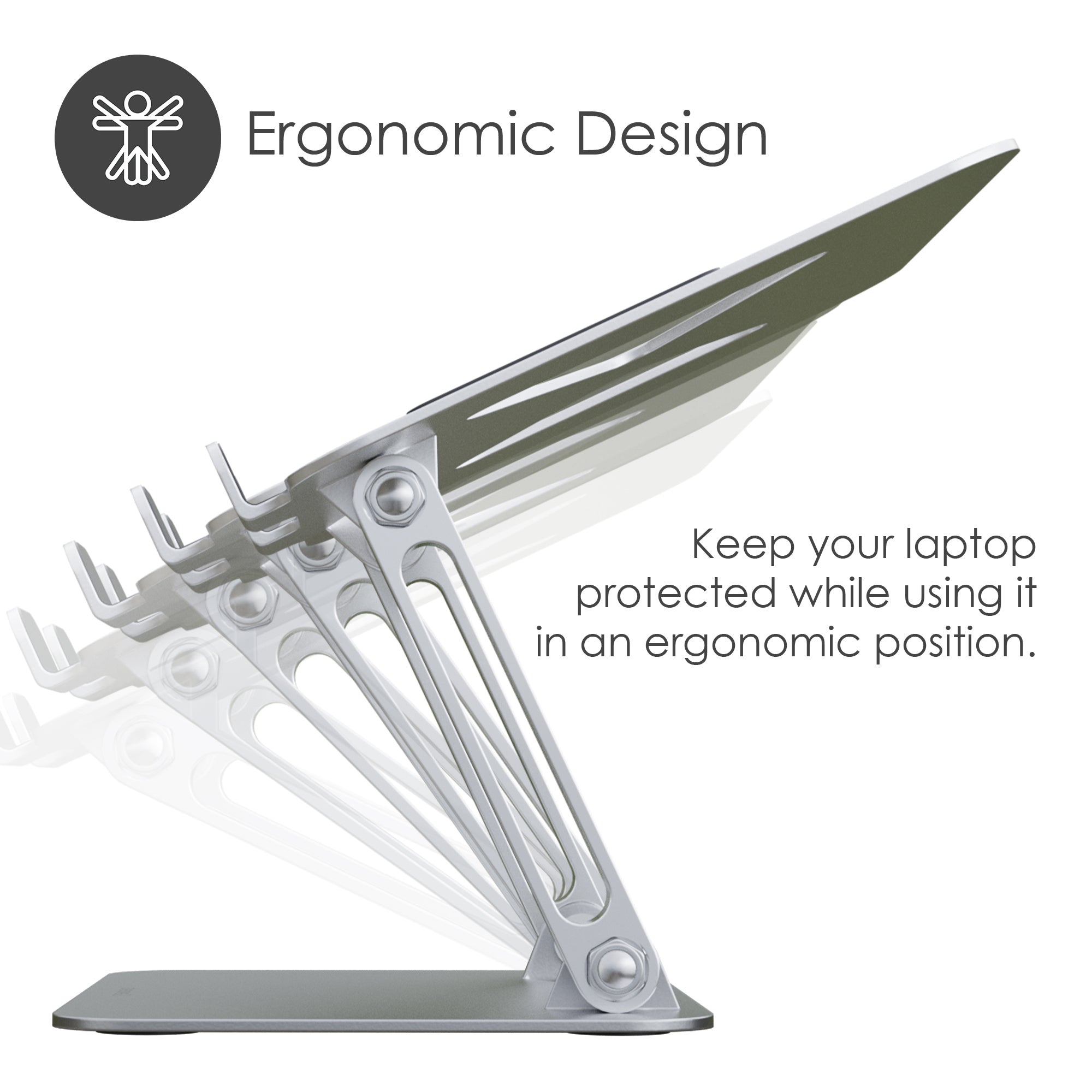 Elevate Pro Carbon Steel Laptop Stand