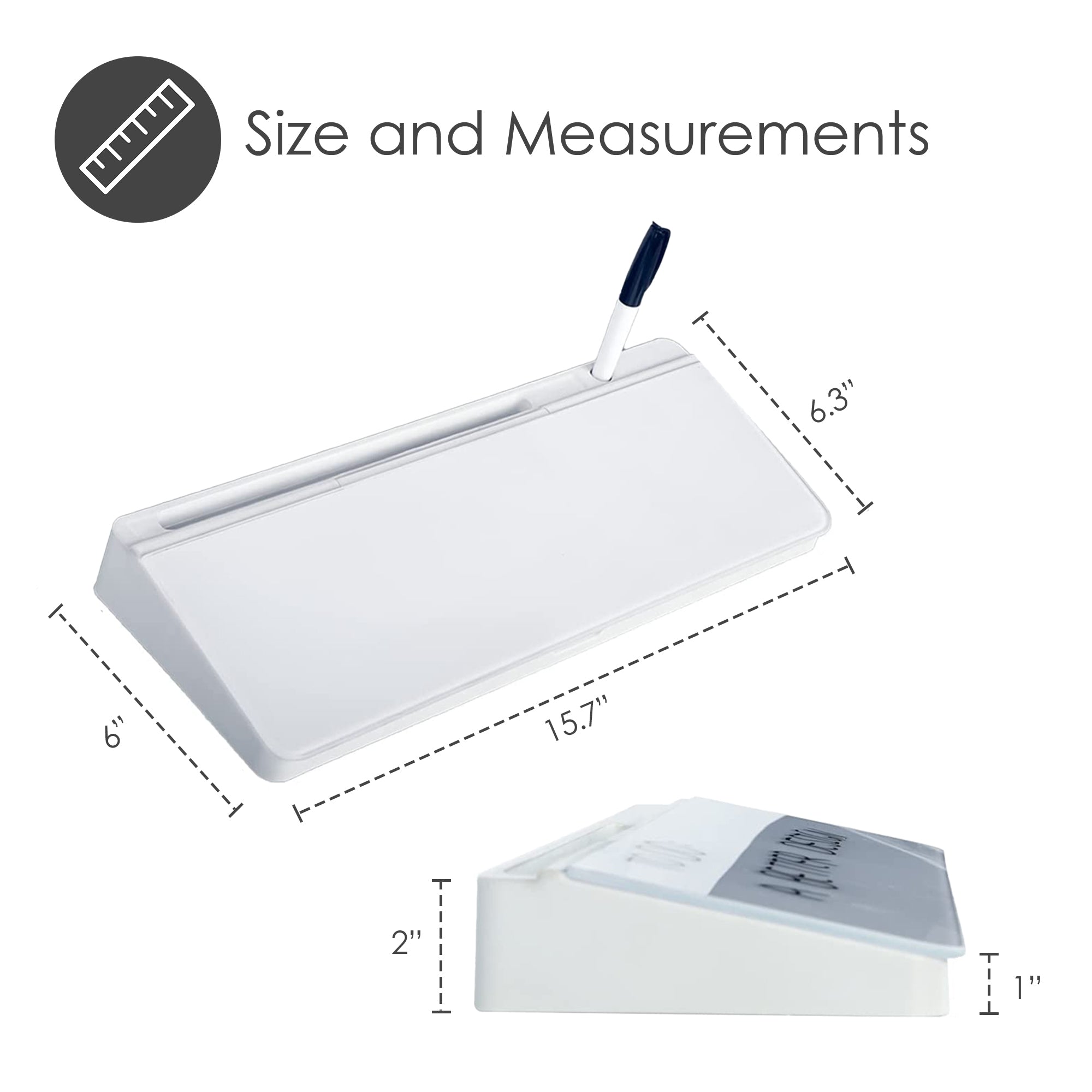 Streamline Pro Whiteboard Desk Organiser