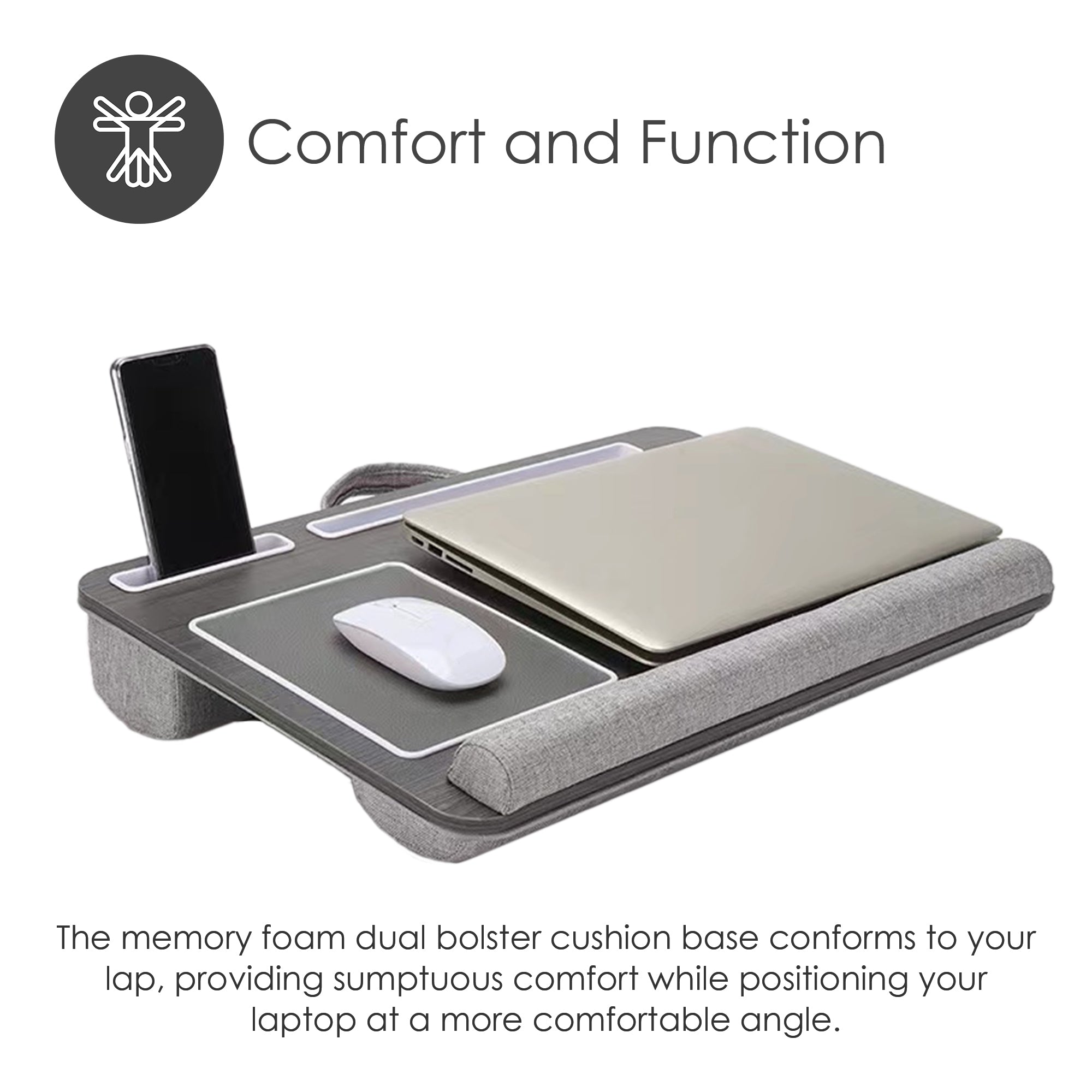 Laptop Lap Desk - Left Handed