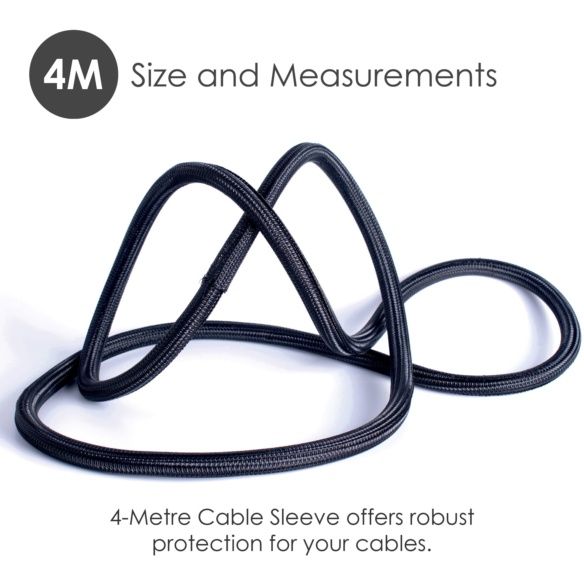 Deskmate Cable Sleeve 4m