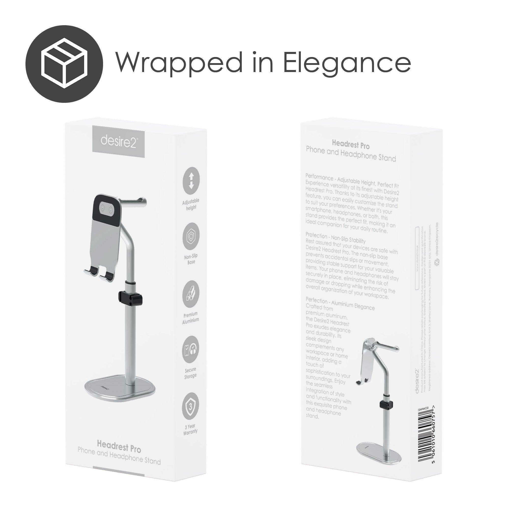 Headset Pro Headphone And Phone Stand