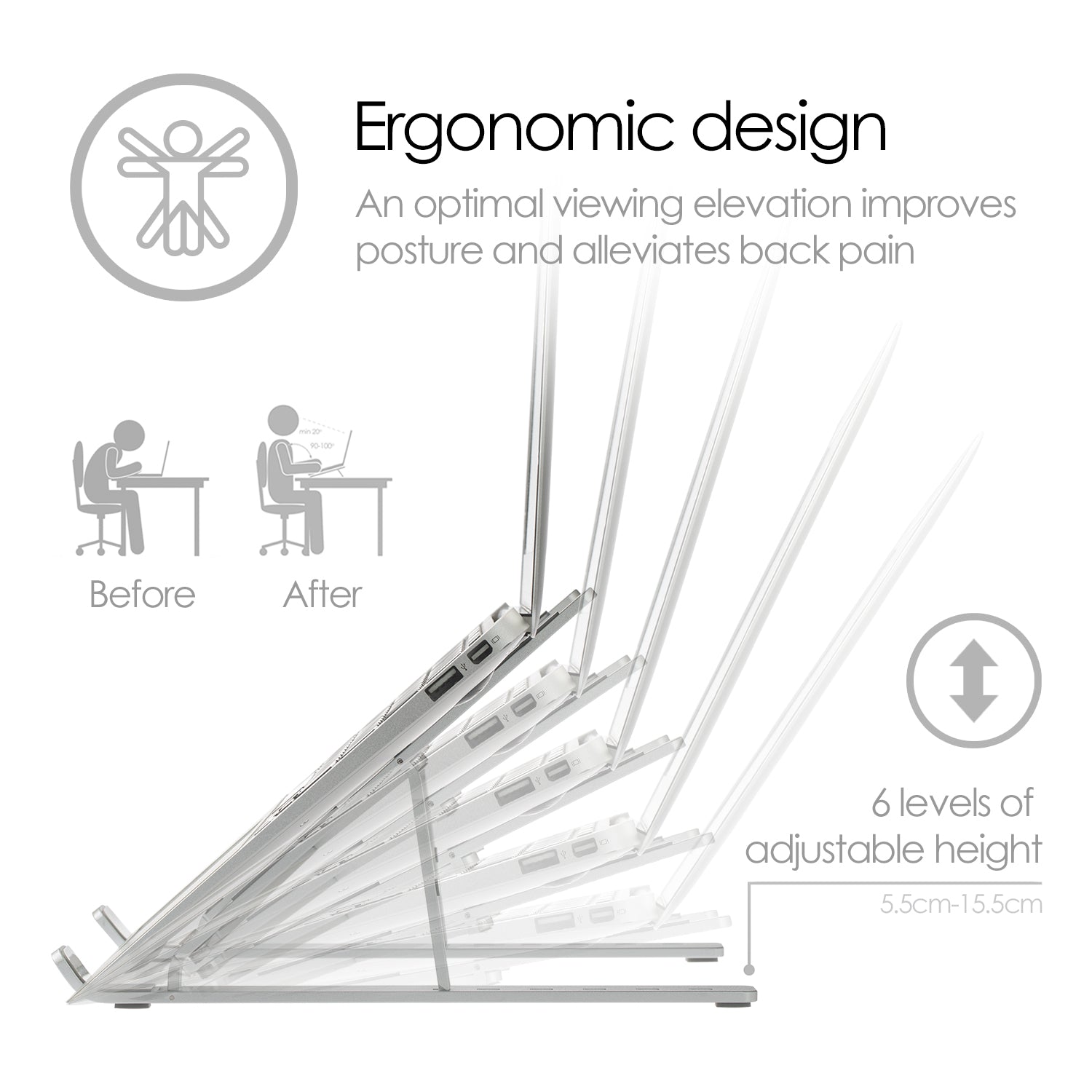 Foldable X Laptop Stand