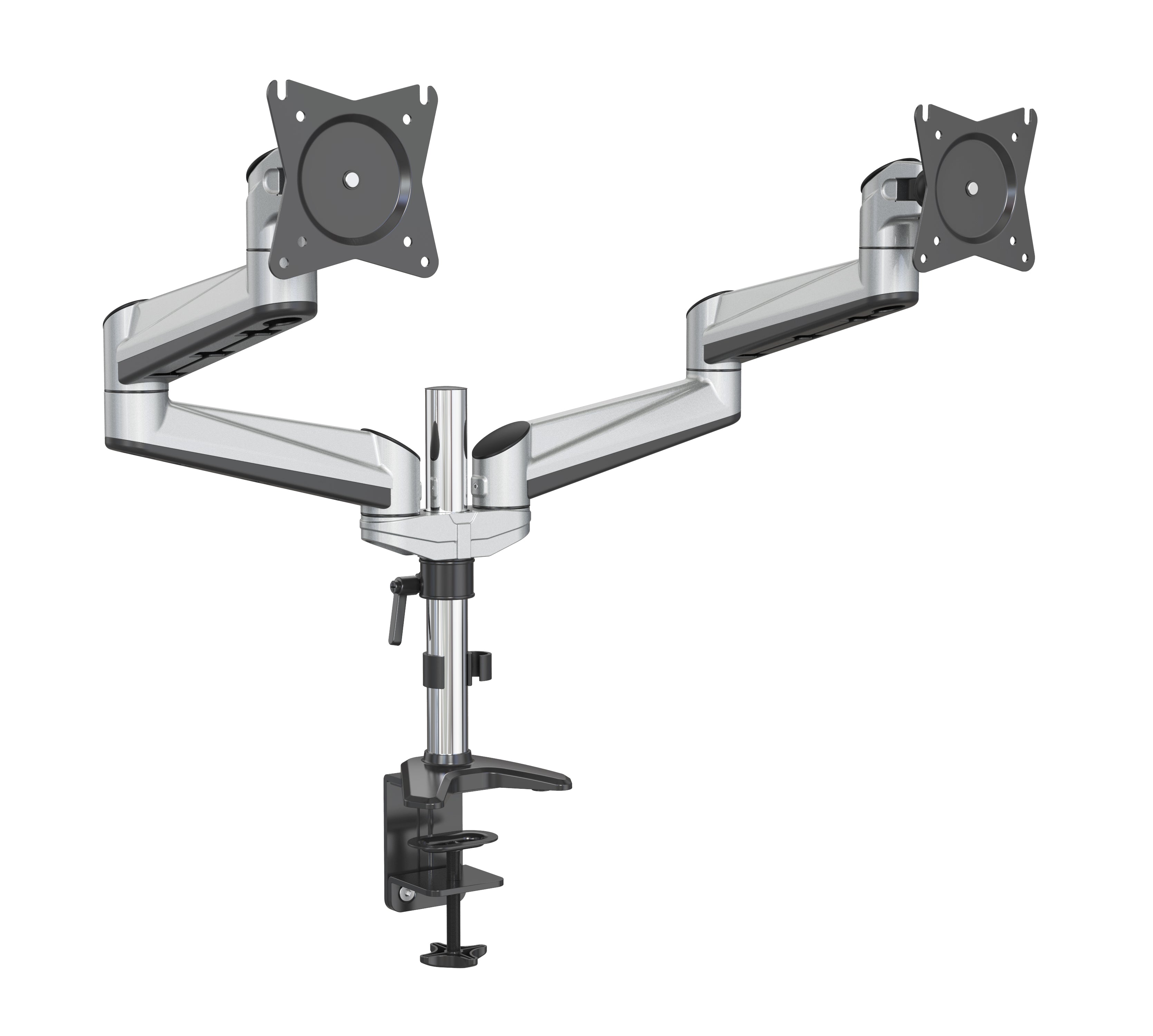 Double Monitor Arm Desk Mount