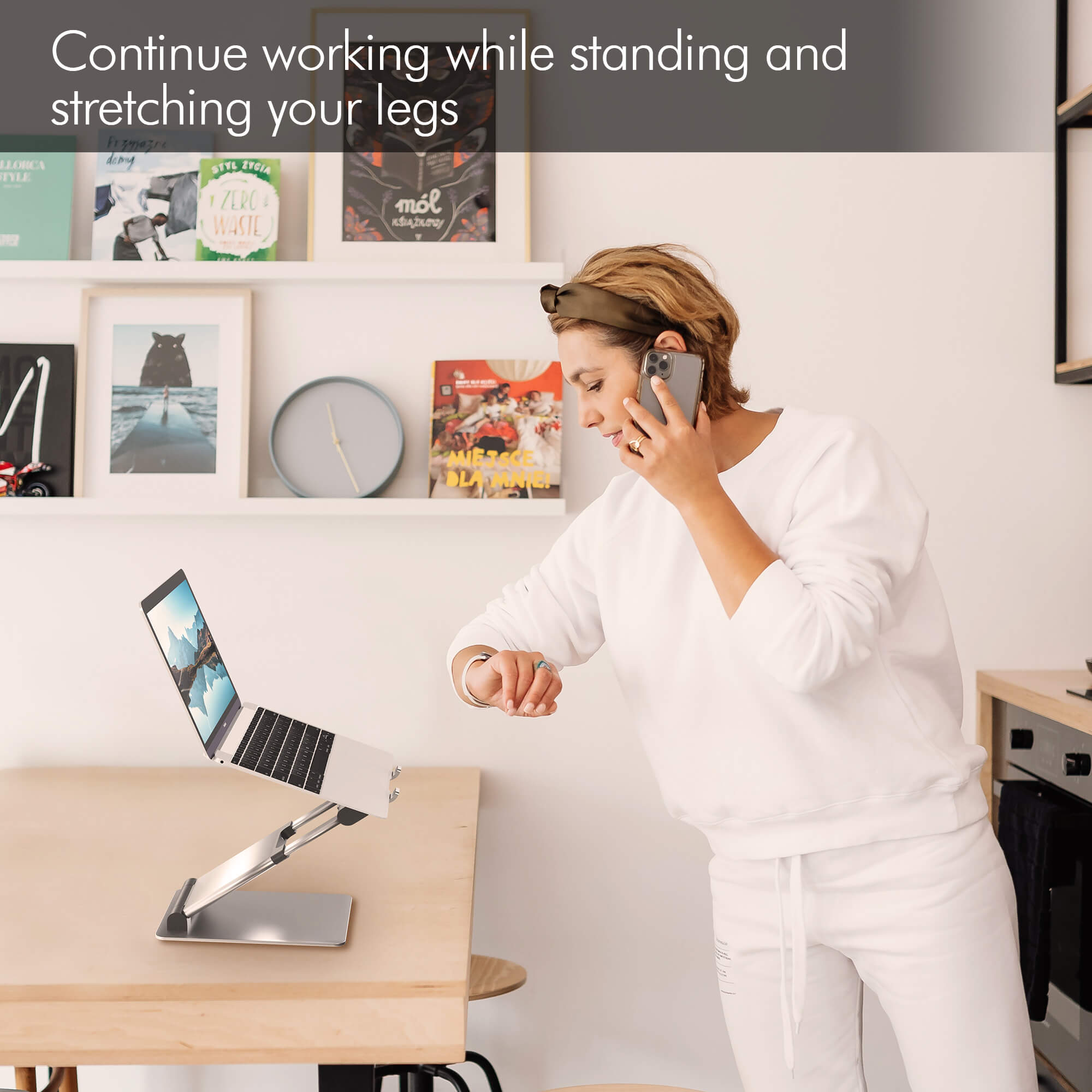 Supreme Sit-Stand Laptop Stand
