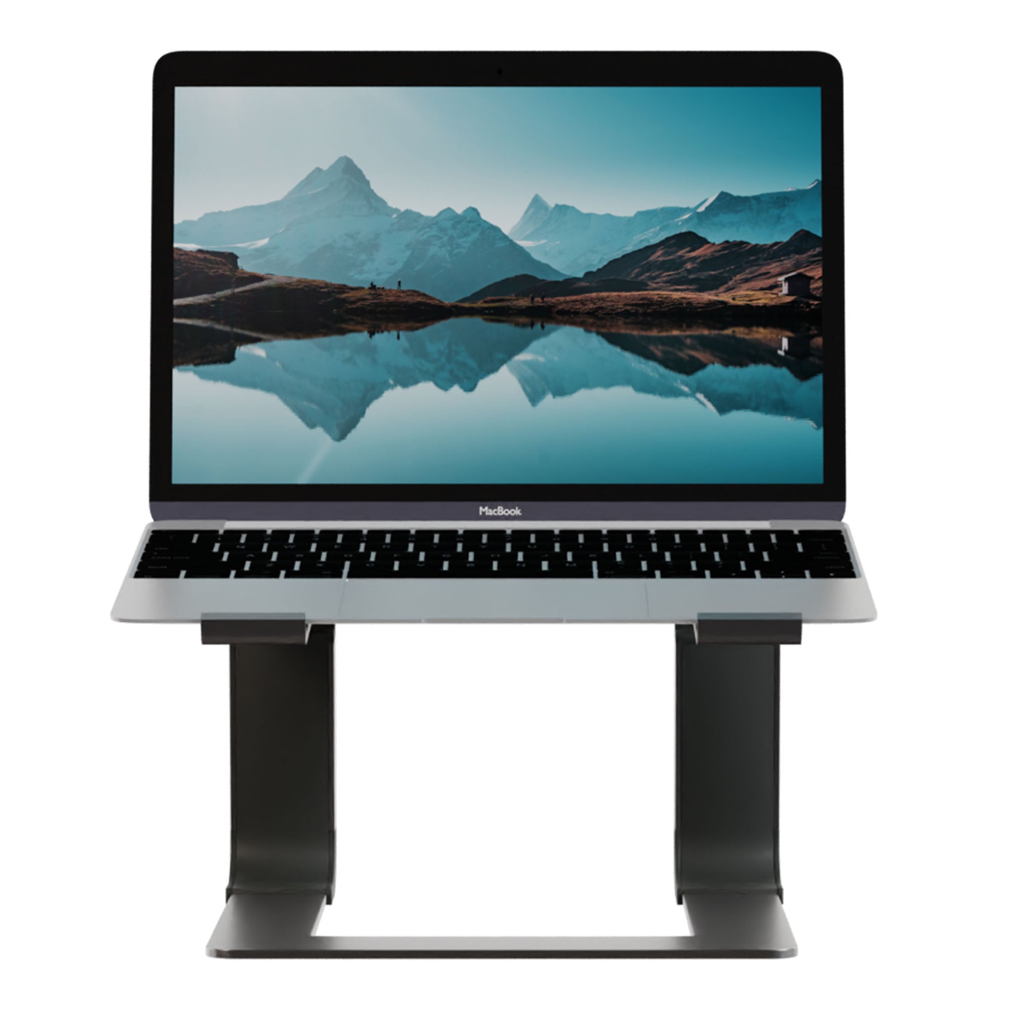 Supreme Pro Adjustable Laptop Stand Silver