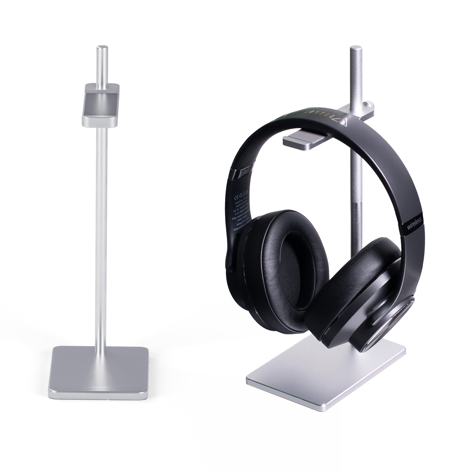Headrest - Aluminium headphone desk stand