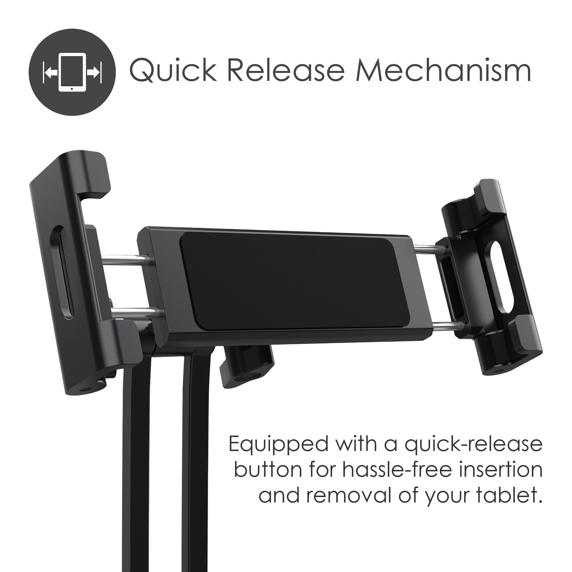 Wall and Desk Portable Large 12.9 Tablet Mount