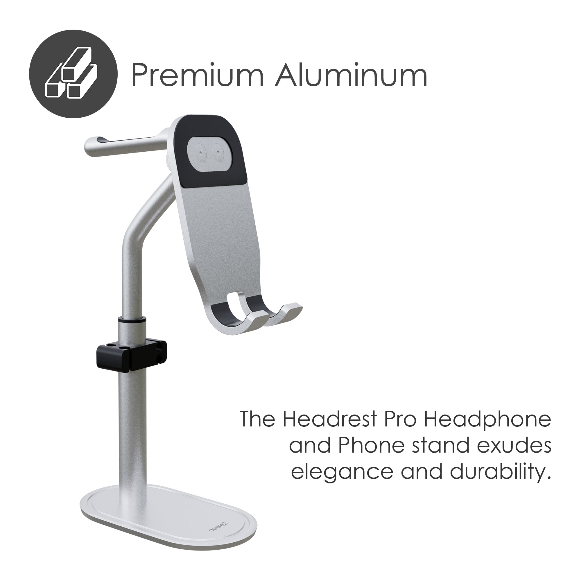 Headrest Pro Headphone And Phone Stand