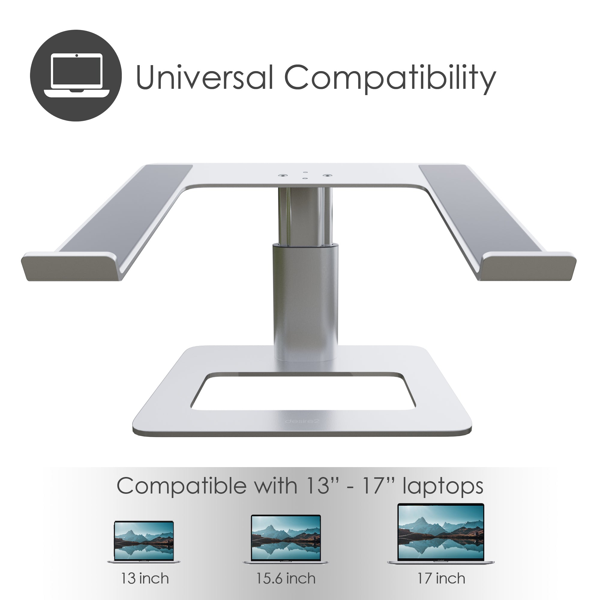 Rise Vertical Adjustable Laptop Stand