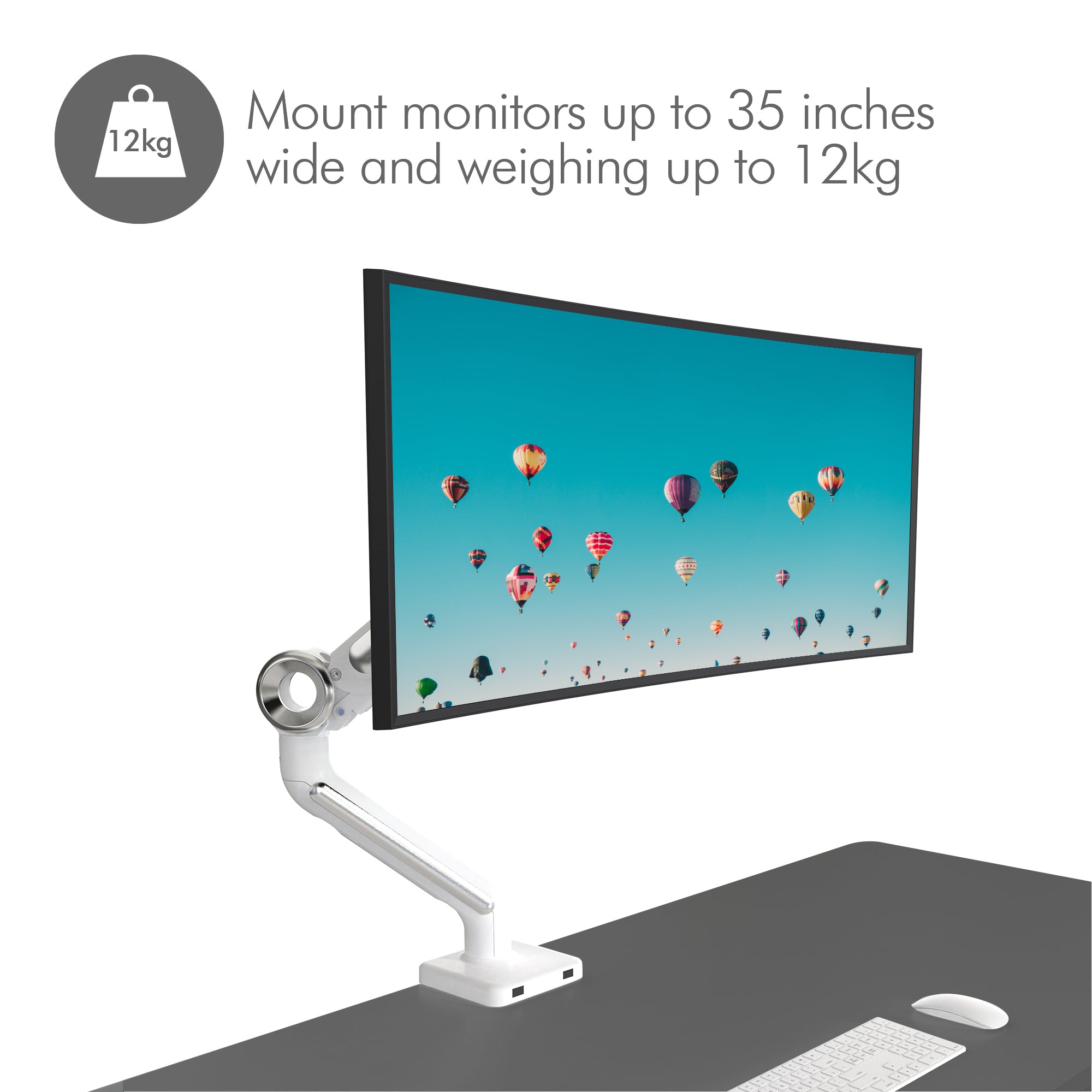 Single Monitor Arm Desk Mount